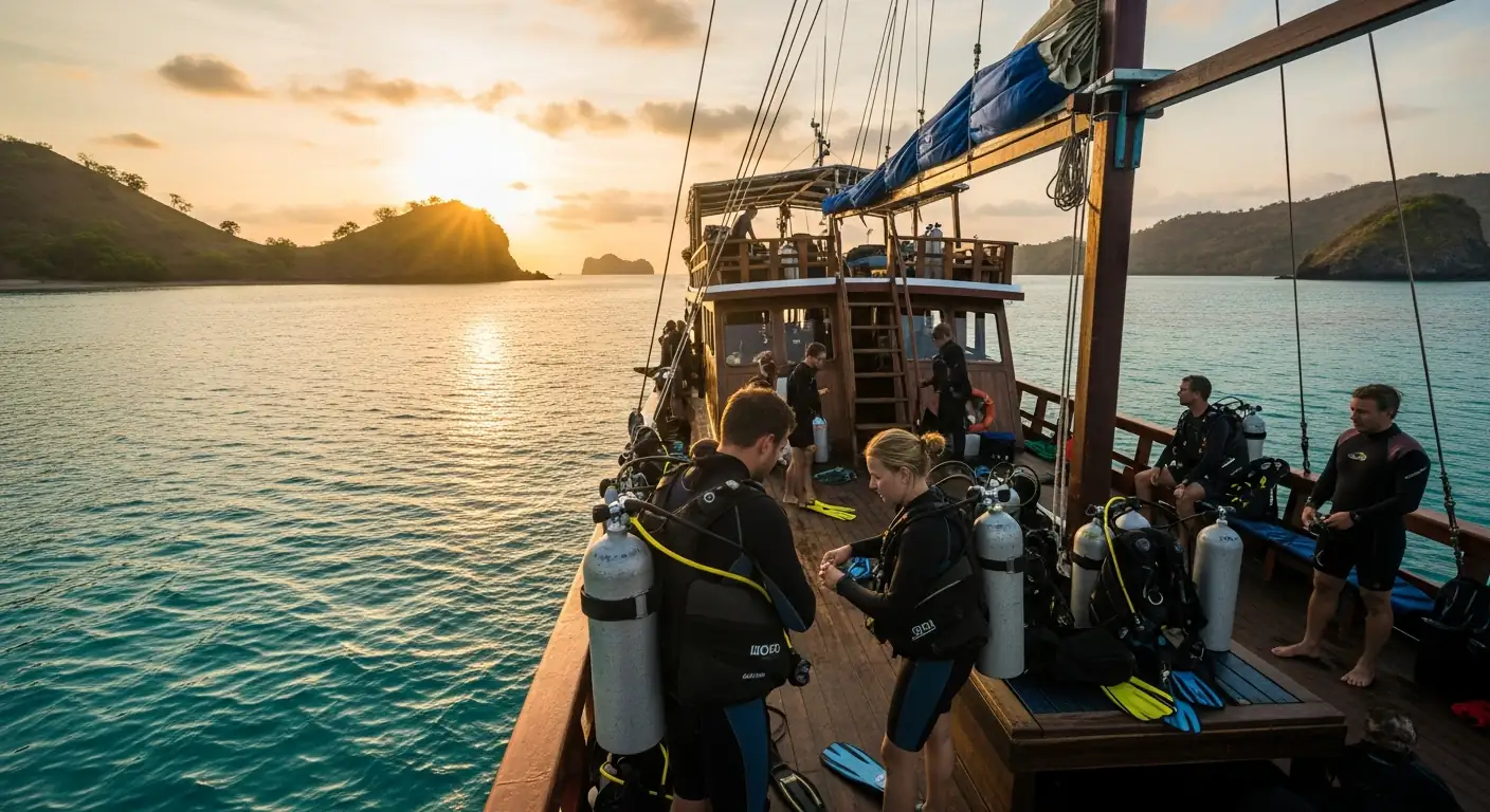 Liveaboard Bali — Phinisi Diving Cruises to Komodo, Banda, Raja Ampat