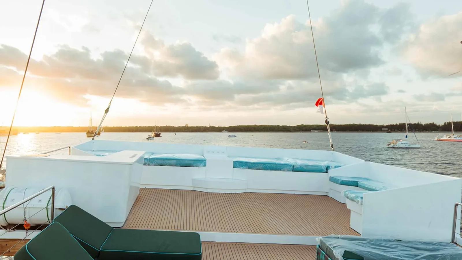 Kayra Phinisi Yacht Chill Area