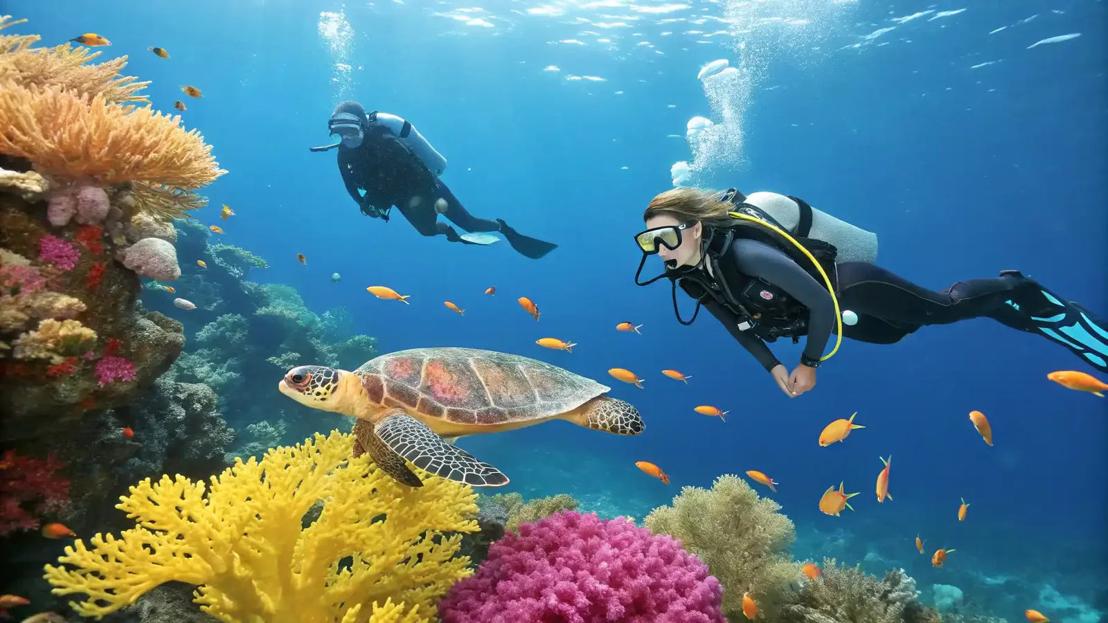 Diving in Bali