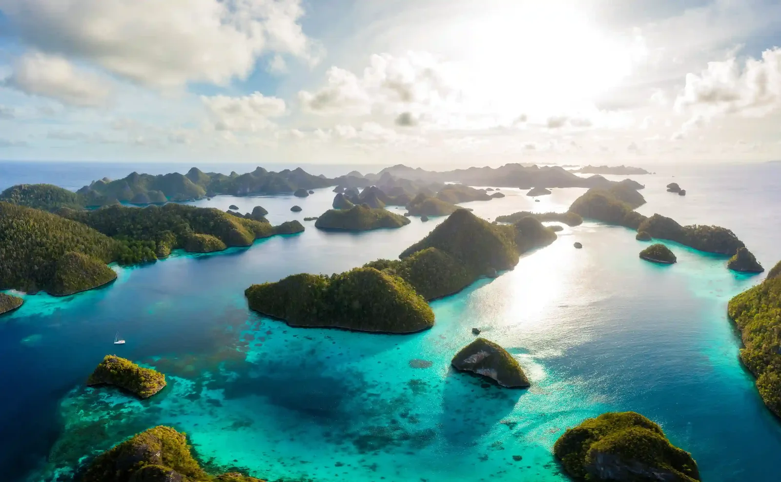 Wayag Island on Raja Ampat Luxury Sailing